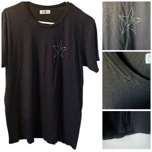 Lauren Moshi Black Star Tee